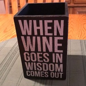 Wine holder